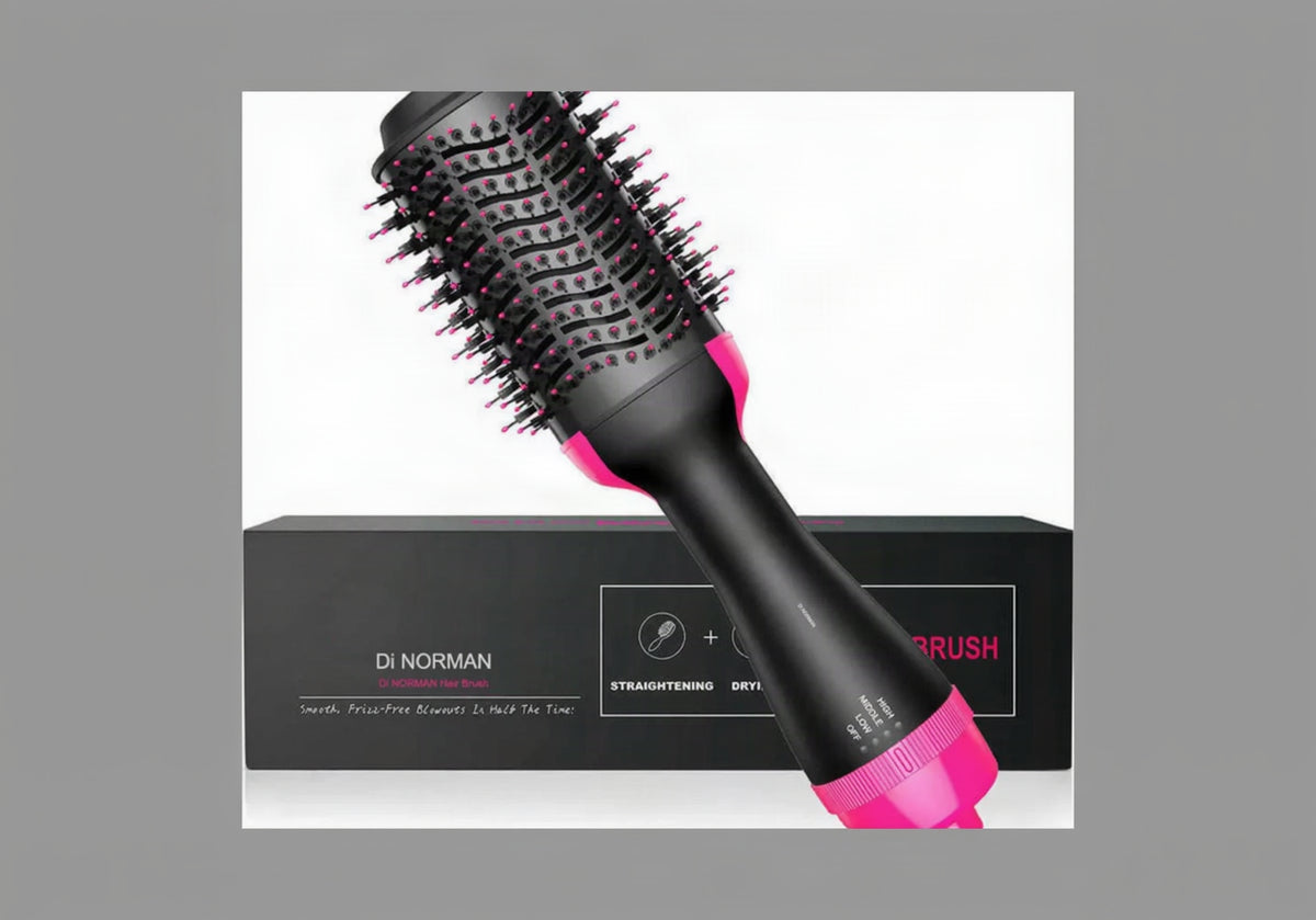 One Step 3 In 1 Hot Air Brush , Hair Dryer & Styler