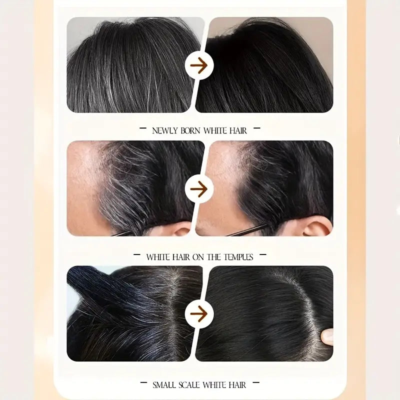 Instant Hair Comb Dye Stick | Quick Touch-Up | Easy Application For Men & Women