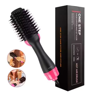 One Step 3 In 1 Hot Air Brush , Hair Dryer & Styler
